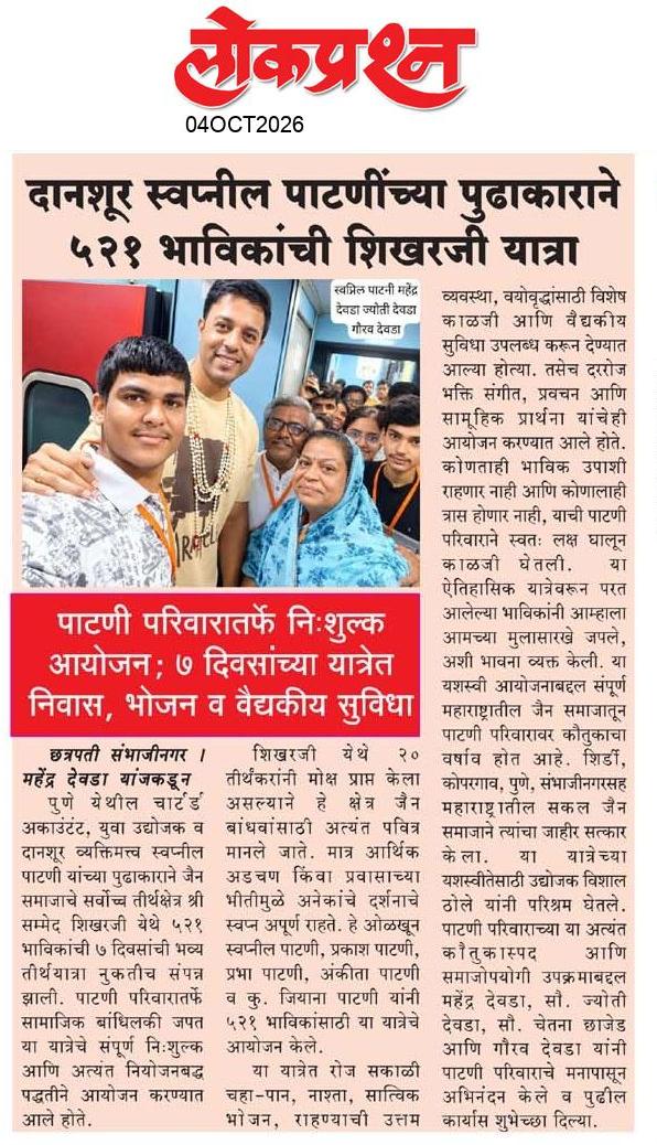 lokprashna Daily News Paper