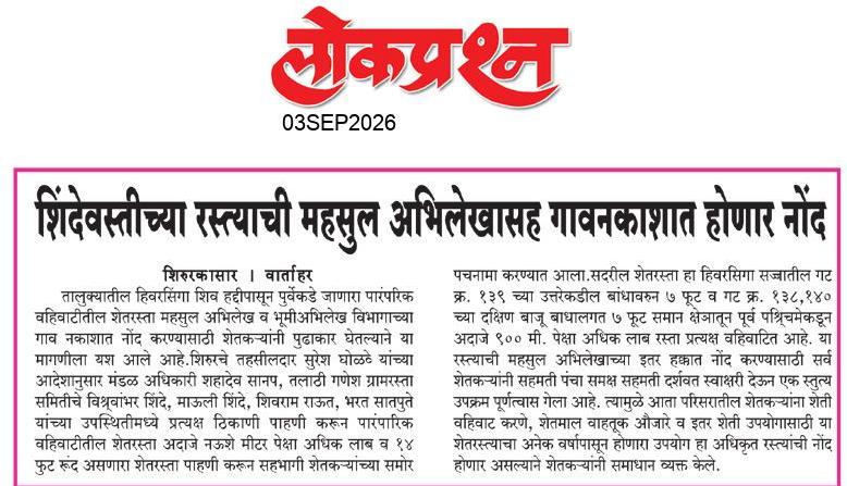 lokprashna Daily News Paper
