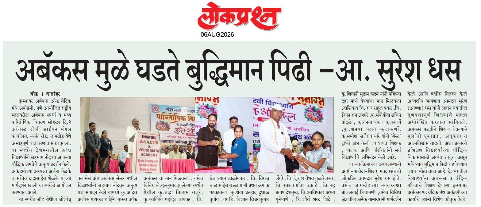 lokprashna Daily News Paper