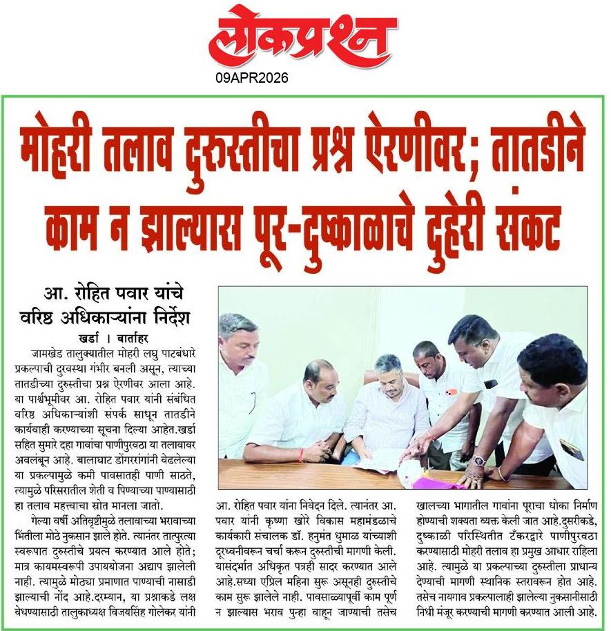 lokprashna Daily News Paper