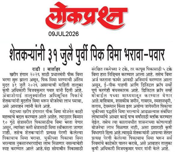 lokprashna Daily News Paper