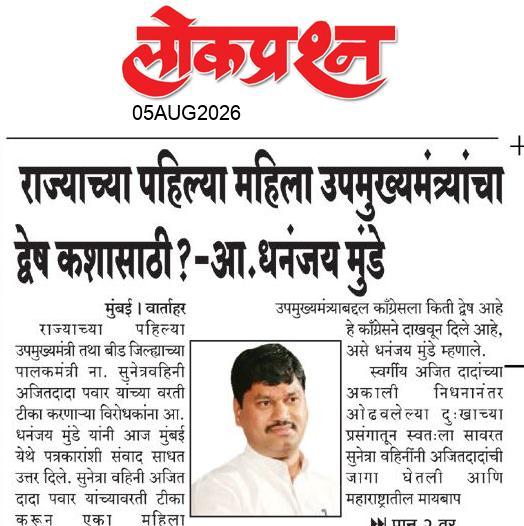 lokprashna Daily News Paper