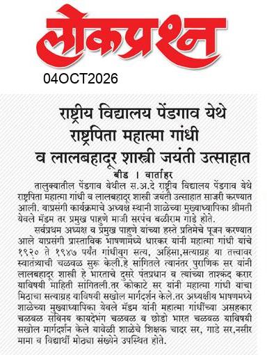 lokprashna Daily News Paper