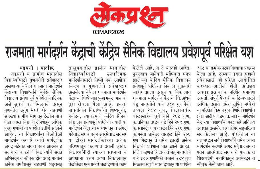 lokprashna Daily News Paper