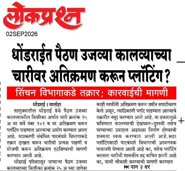 lokprashna Daily News Paper